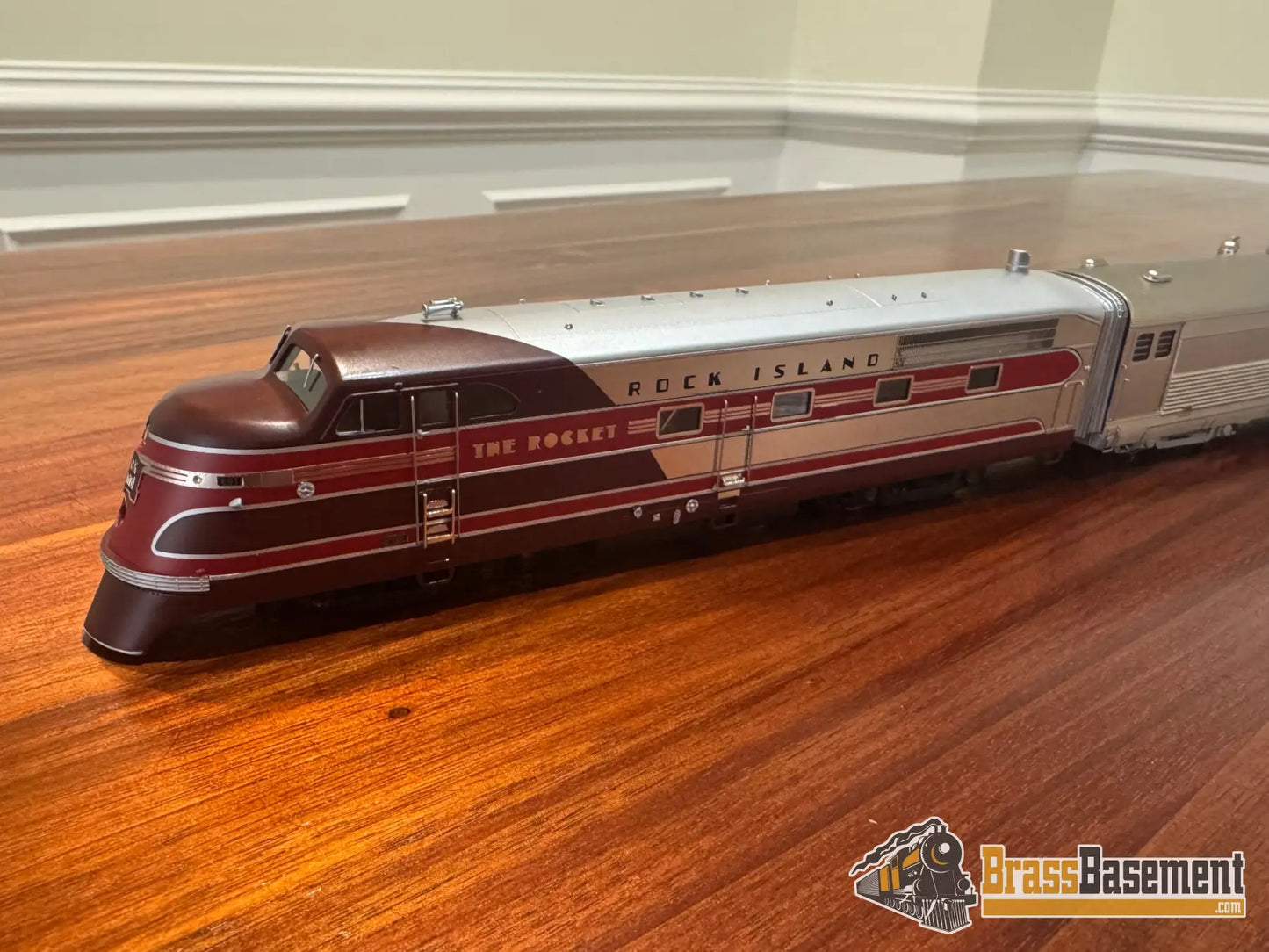 HO Brass - Railway Classics PR Peoria Rocket 1937 TA Diesel #601 w/ 4 Car Set - 1of25 Passenger