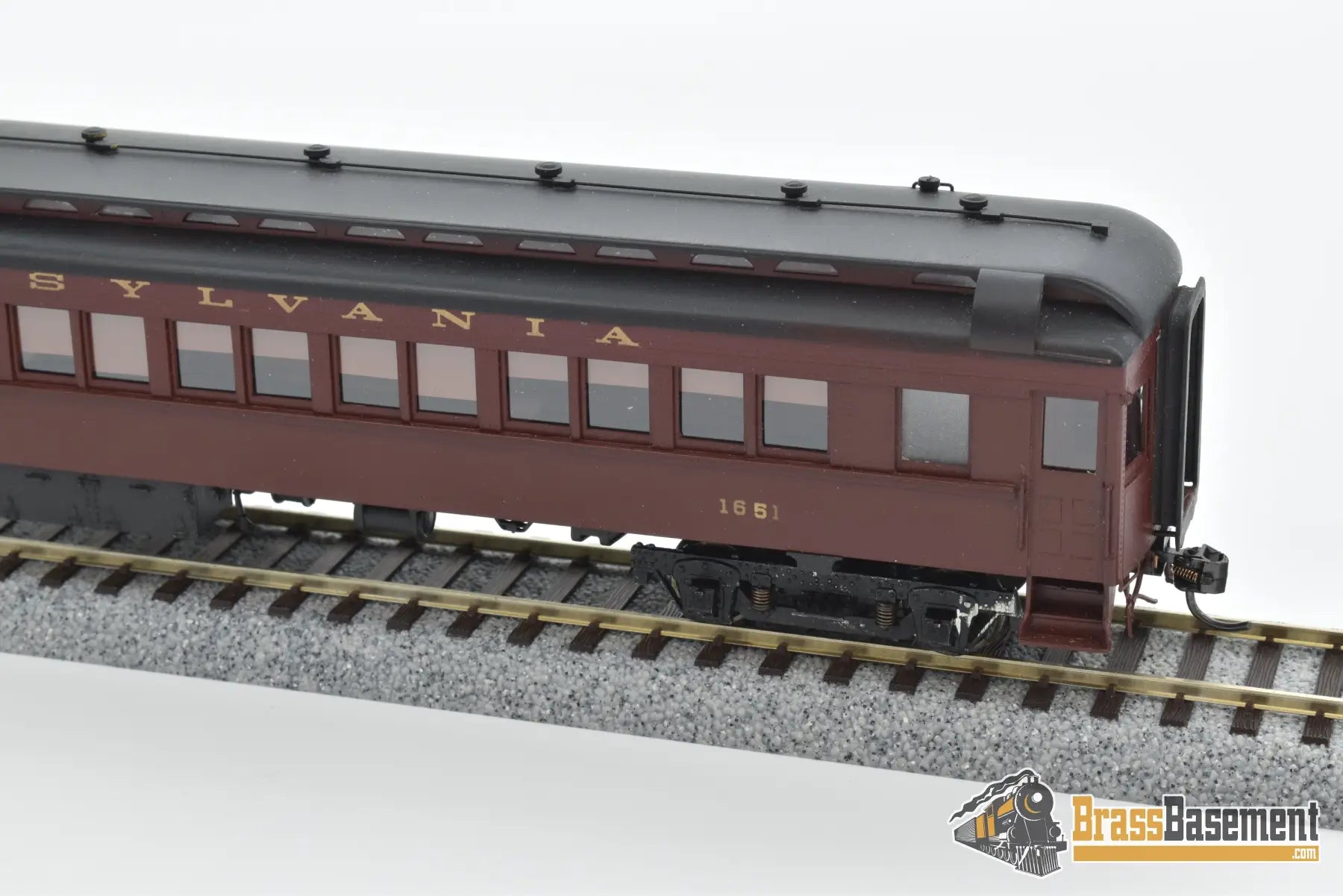 Ho Brass - Railworks Pennsylvania Railroad Prr P58 Steel Coach #1651 Custom Paint Passenger