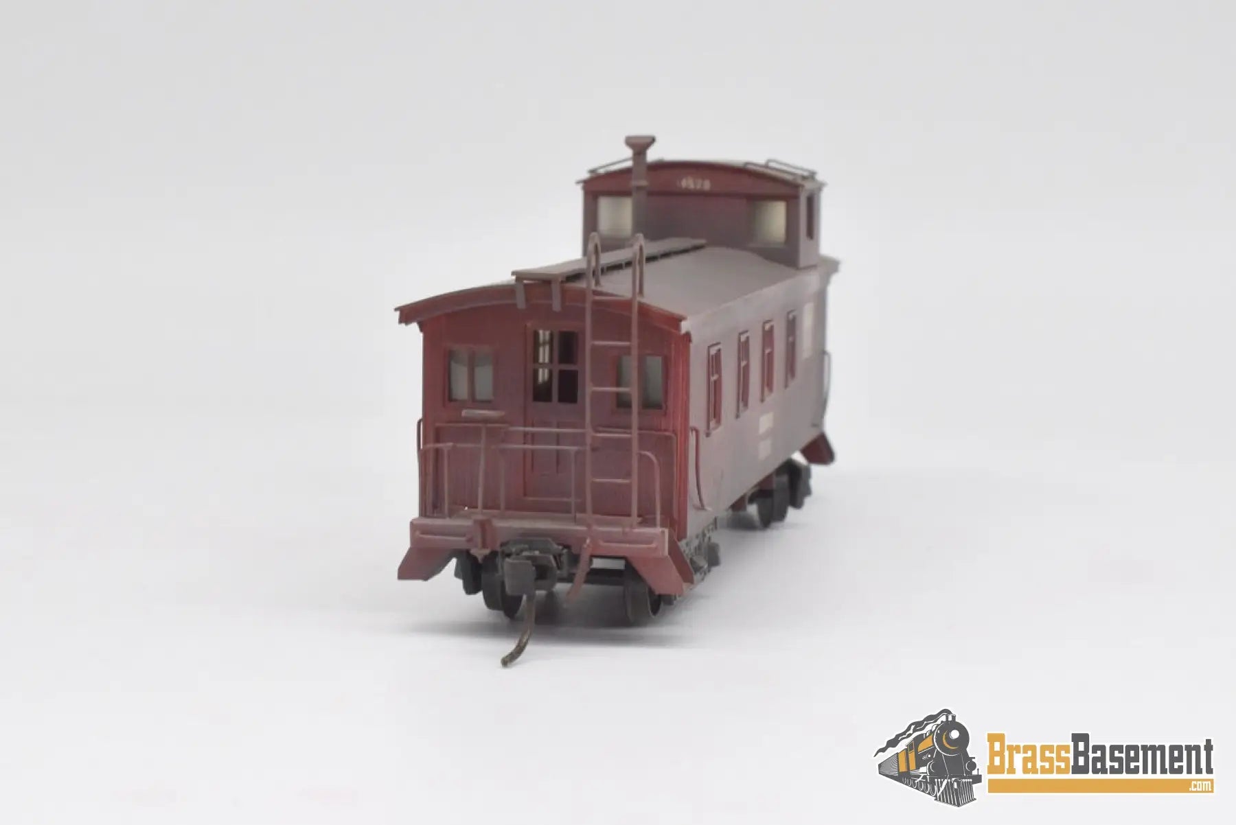 Ho Brass - Signal House Models Cb&Q Burlington Caboose #14528 Custom Painted