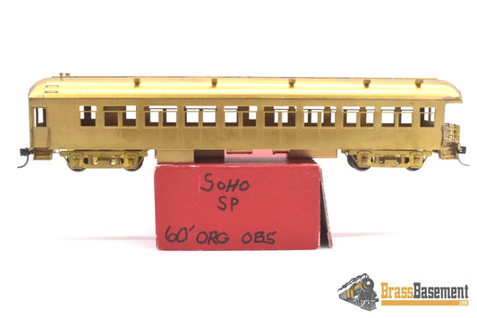 Ho Brass - Soho Southern Pacific Sp 60’ Harriman Observation Car Unpainted 1973 Passenger