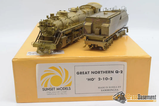 Ho Brass - Sunset Great Northern Q - 2 2 - 10 - 2 Samhongsa Built Mint Steam