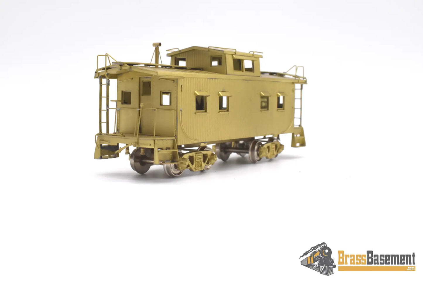 Ho Brass - Sunset Models Baltimore & Ohio B&O I-5 Wood Caboose Unpainted 7 Window