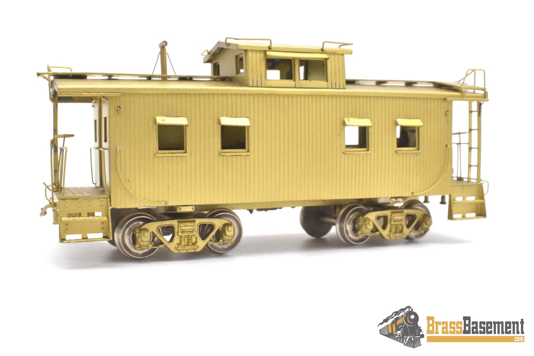 Ho Brass - Sunset Models Baltimore & Ohio B&O I-5 Wood Caboose Unpainted 8 Window