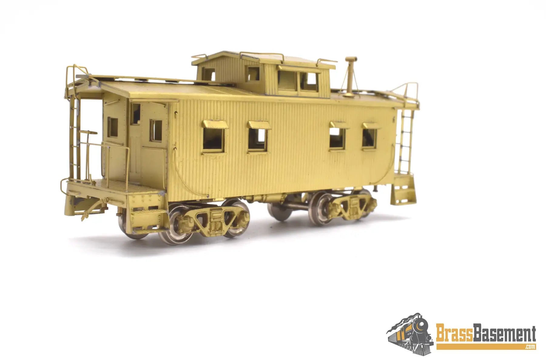 Ho Brass - Sunset Models Baltimore & Ohio B&O I-5 Wood Caboose Unpainted 8 Window