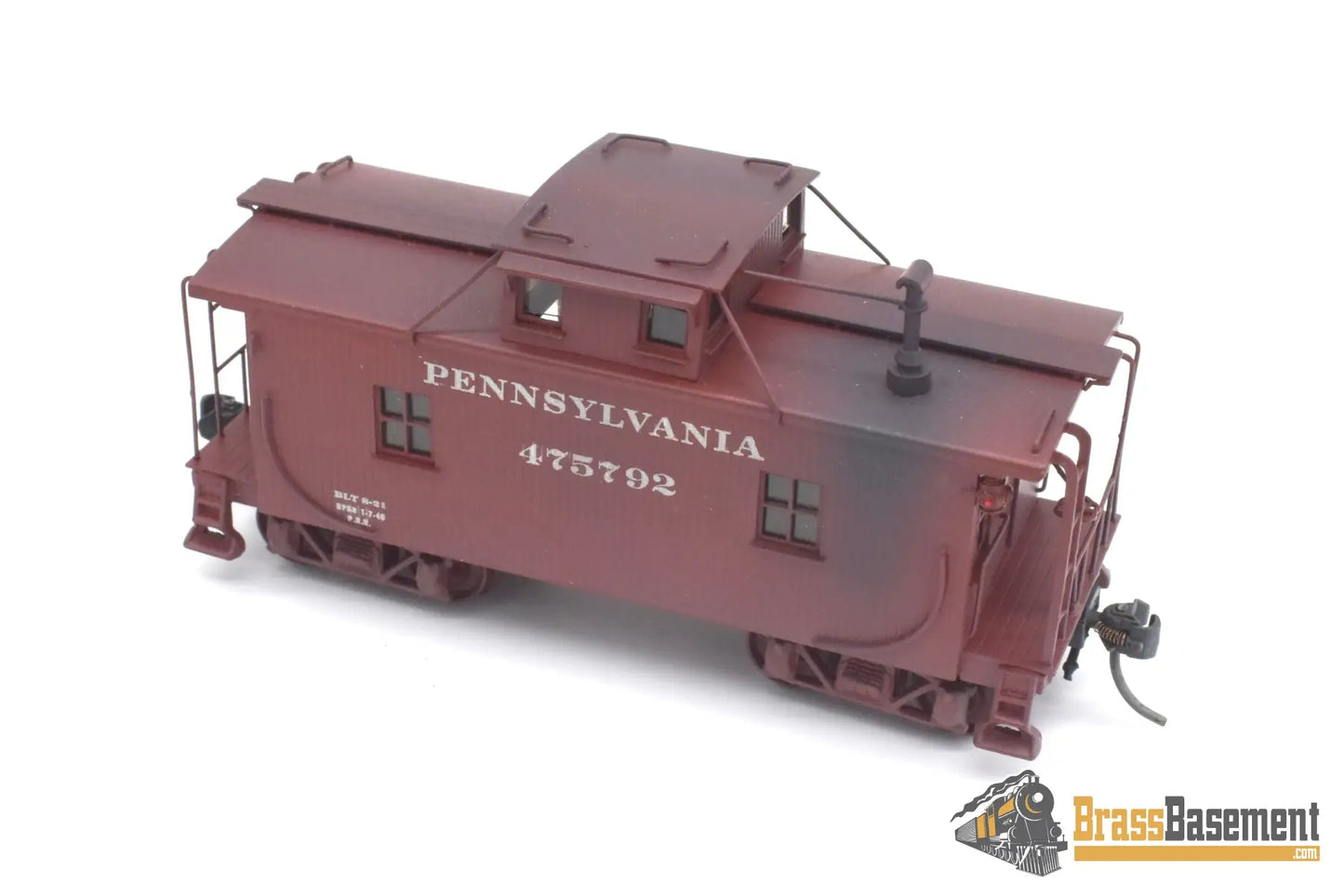 Ho Brass - Sunset Models Pennsylvania Prr Nda Caboose Custom Painted Caboose