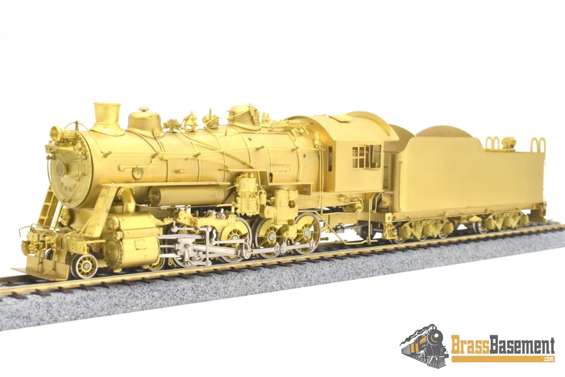 Ho Brass - Sunset Norfolk & Western N&W M - 2 4 - 8 - 0 ’Mastodon’ Unpainted Mint Steam