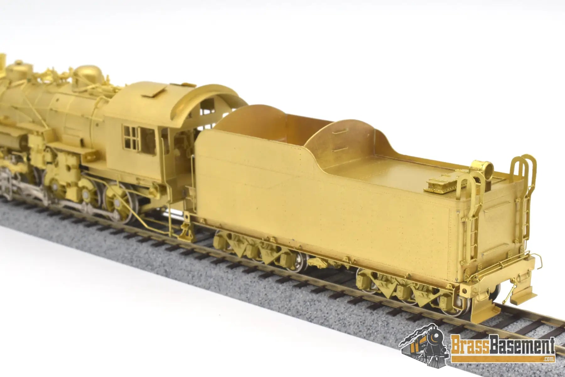 Ho Brass - Sunset Norfolk & Western N&W M - 2 4 - 8 - 0 ’Mastodon’ Unpainted Mint Steam