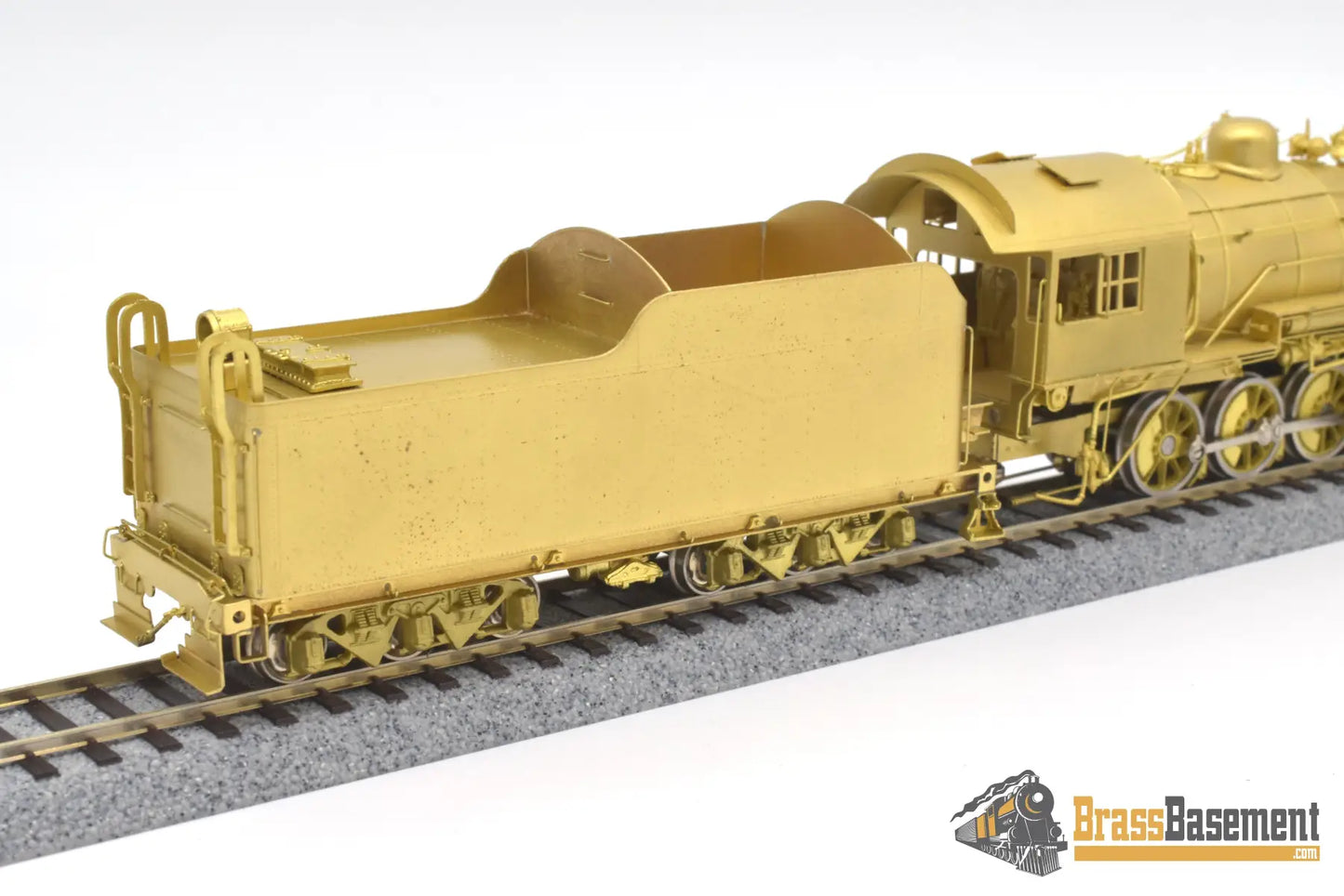 Ho Brass - Sunset Norfolk & Western N&W M - 2 4 - 8 - 0 ’Mastodon’ Unpainted Mint Steam