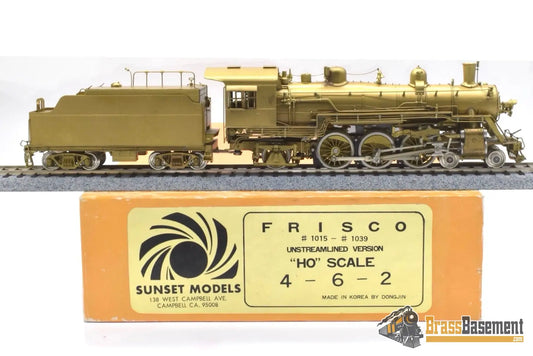 Ho Brass - Sunset Slsf Frisco Unstreamlined 4-6-2 Pacific Firefly Power Steam