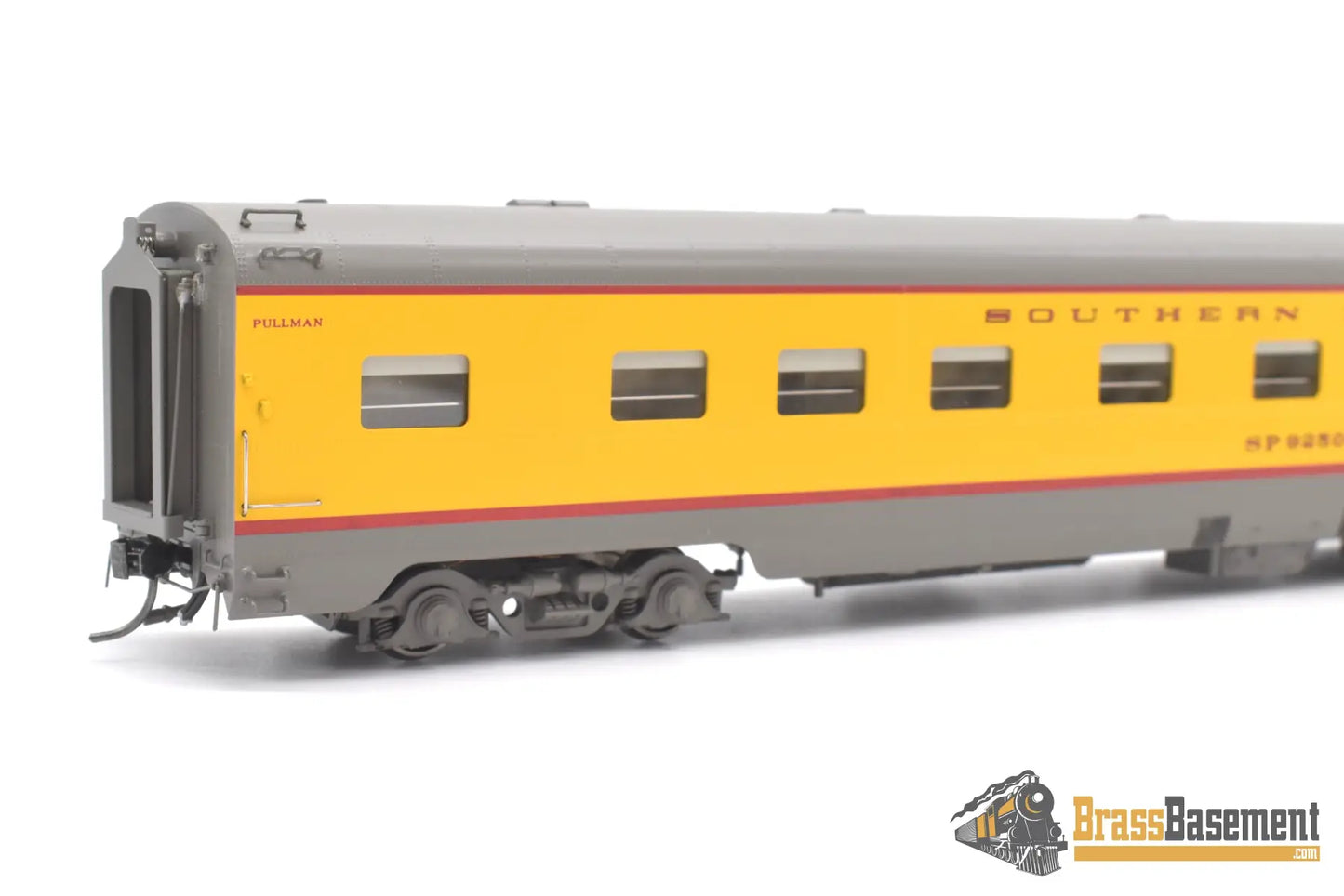 Ho Brass - Tcy 0317.1 Southern Pacific Sp 9250 Lw 12 - 5 Duplex Sleeper Overland Yellow Brand New