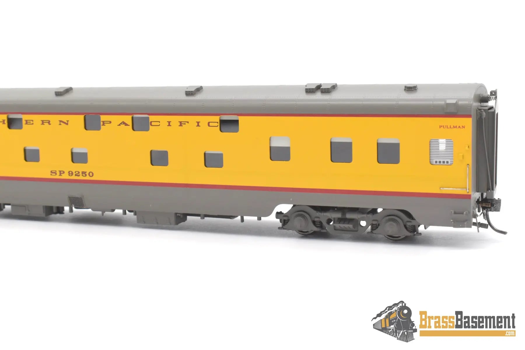 Ho Brass - Tcy 0317.1 Southern Pacific Sp 9250 Lw 12 - 5 Duplex Sleeper Overland Yellow Brand New