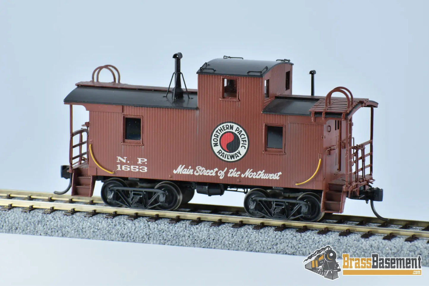 Ho Brass - W&R Northern Pacific 24’ Wood Caboose Nice Custom Paint