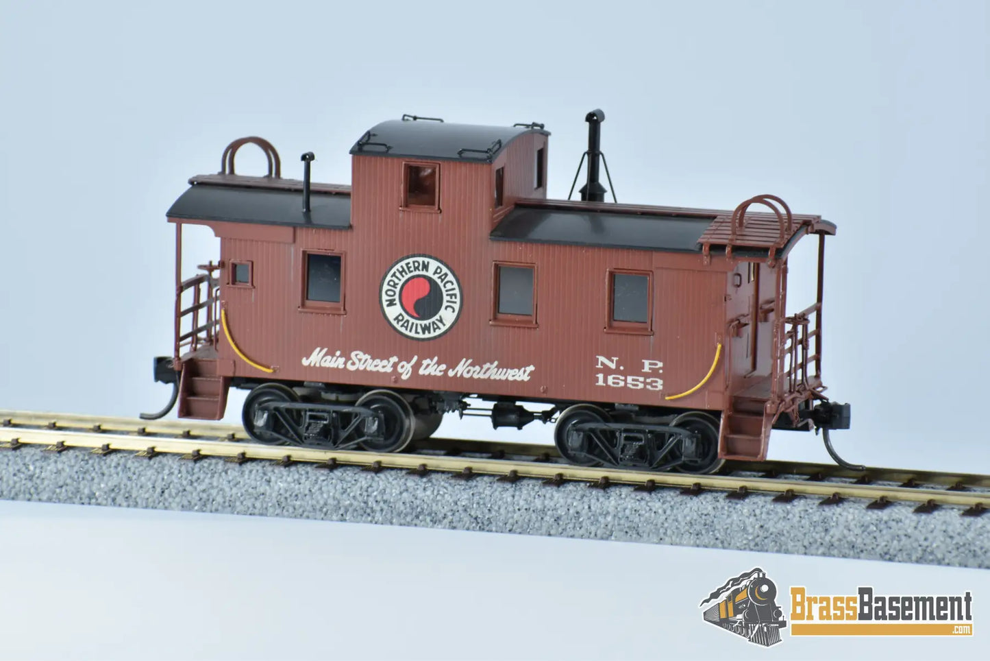 Ho Brass - W&R Northern Pacific 24’ Wood Caboose Nice Custom Paint