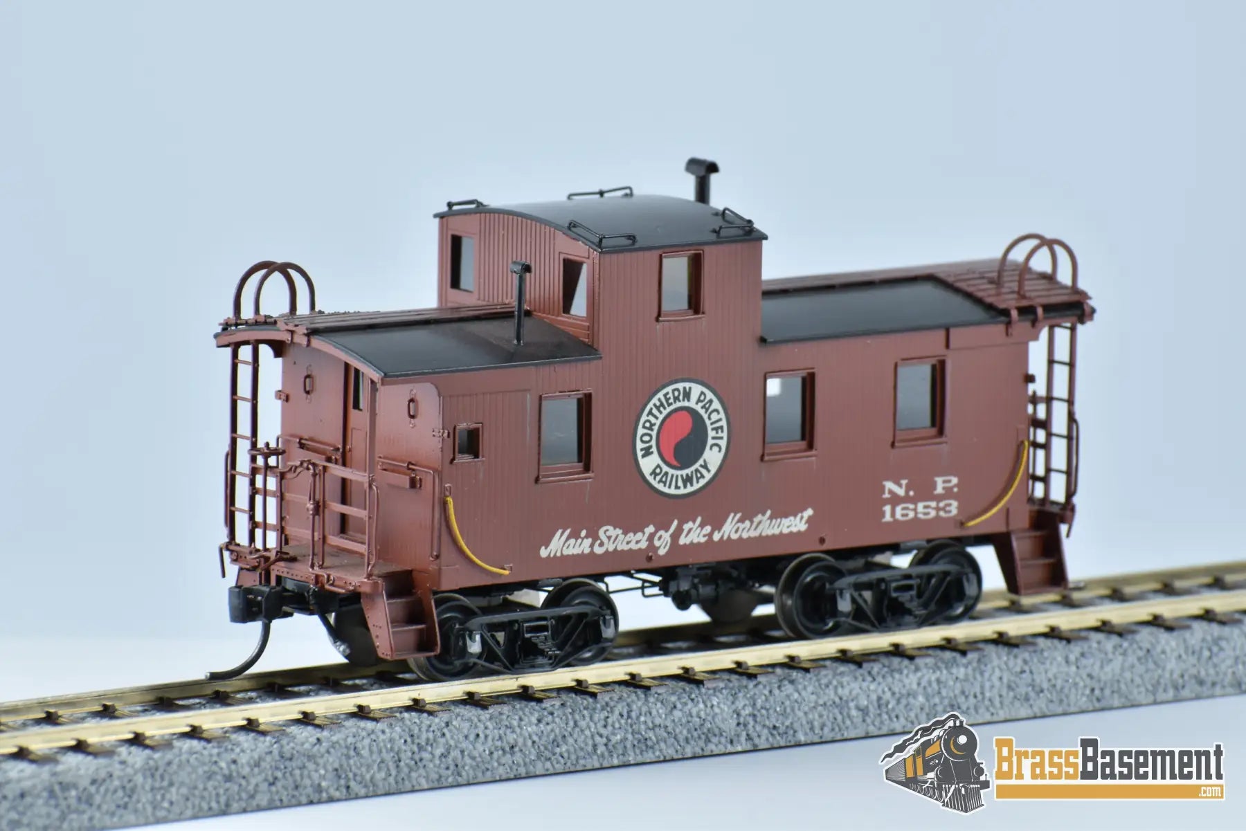 Ho Brass - W&R Northern Pacific 24’ Wood Caboose Nice Custom Paint