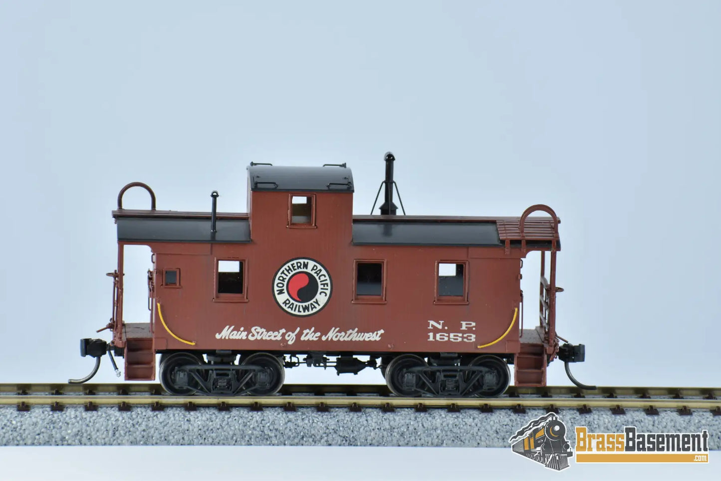 Ho Brass - W&R Northern Pacific 24’ Wood Caboose Nice Custom Paint