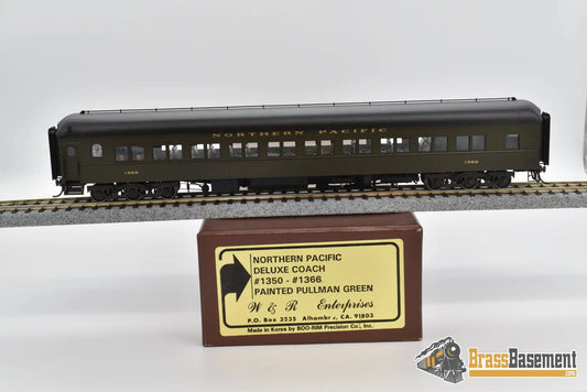 Ho Brass - W&R Northern Pacific Deluxe Coach #1362 Pullman Green Passenger