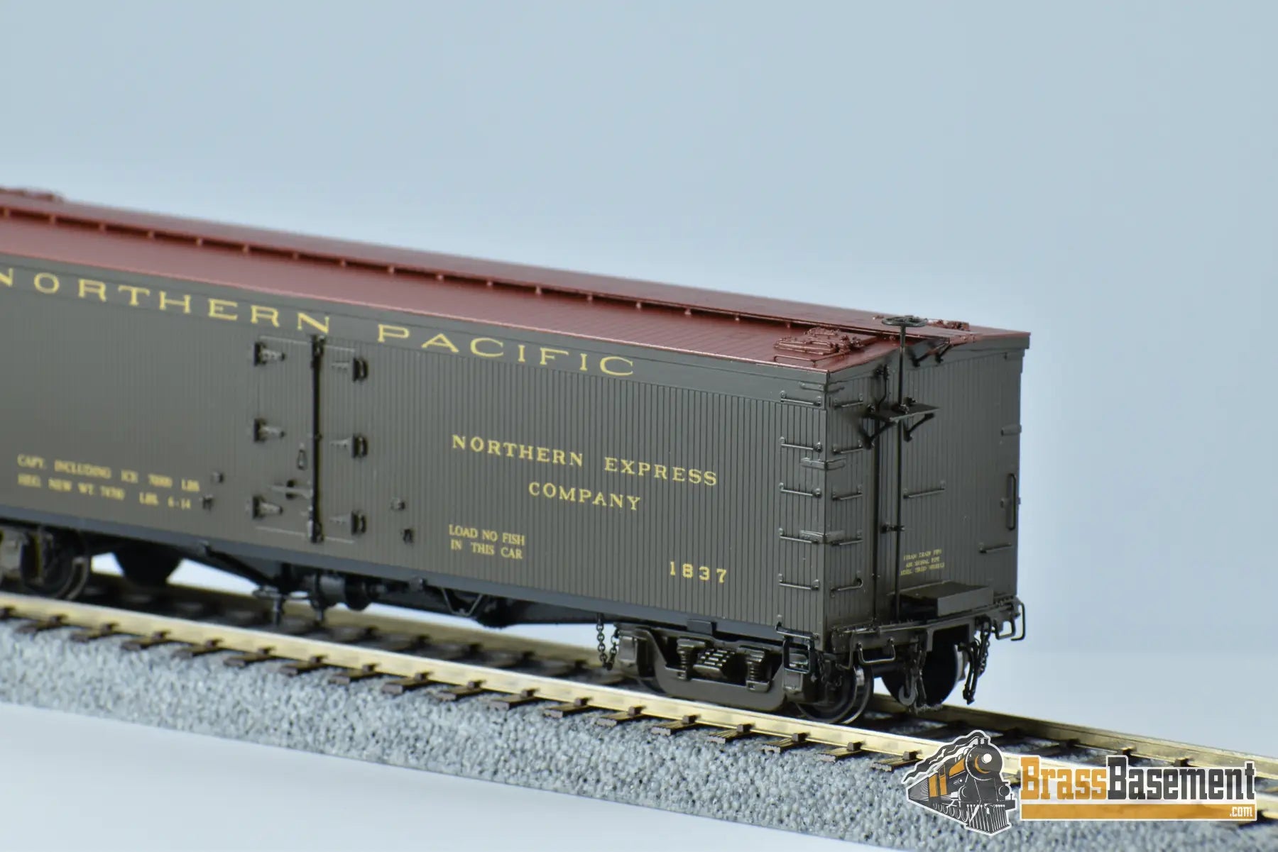 Ho Brass - W&R Northern Pacific Express Reefer Vers. 1 Boo - Rim Freight