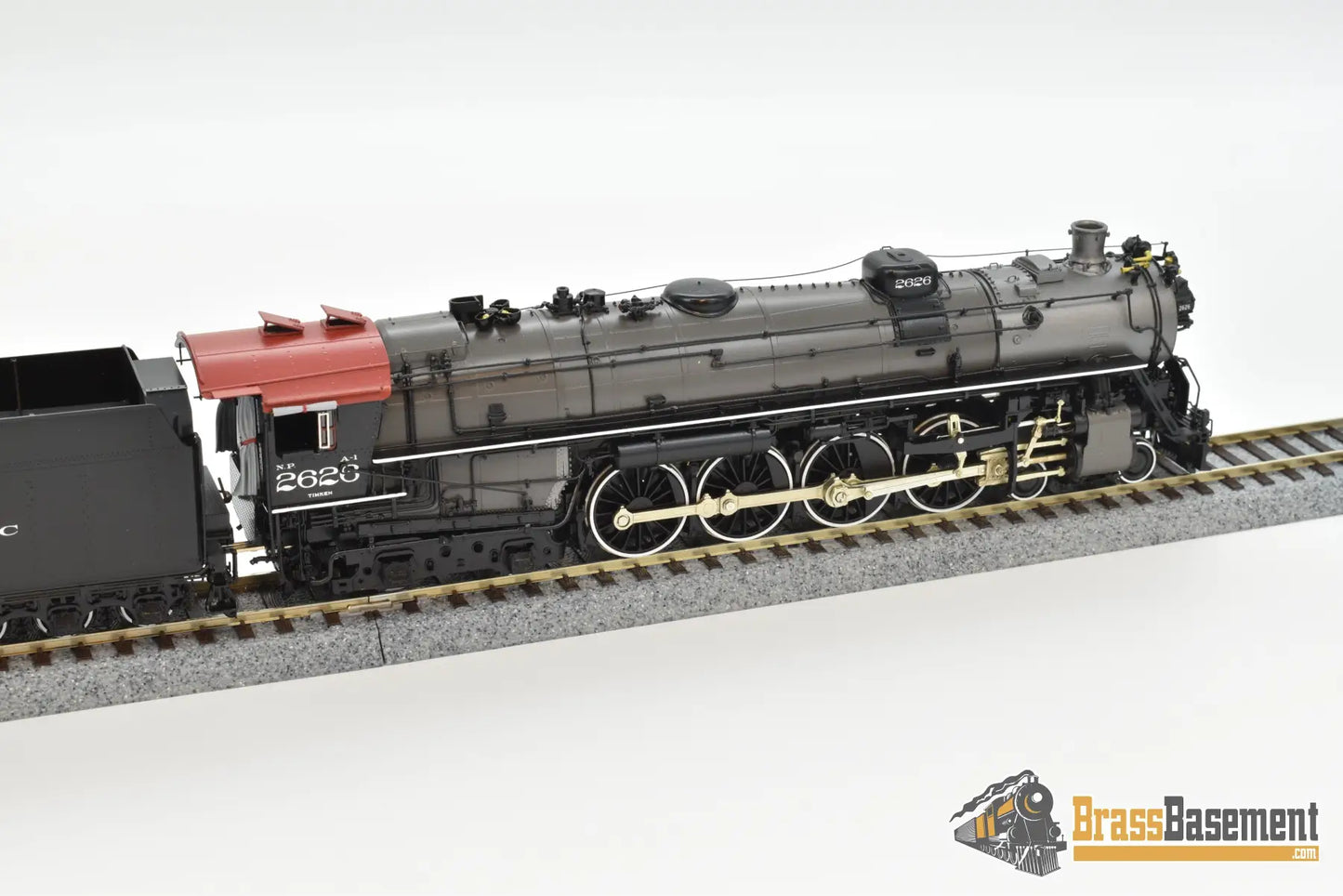 Ho Brass - W&R Northern Pacific Np 2626 A - 1 Ex - Timken Four Aces Version 2 Coal Steam