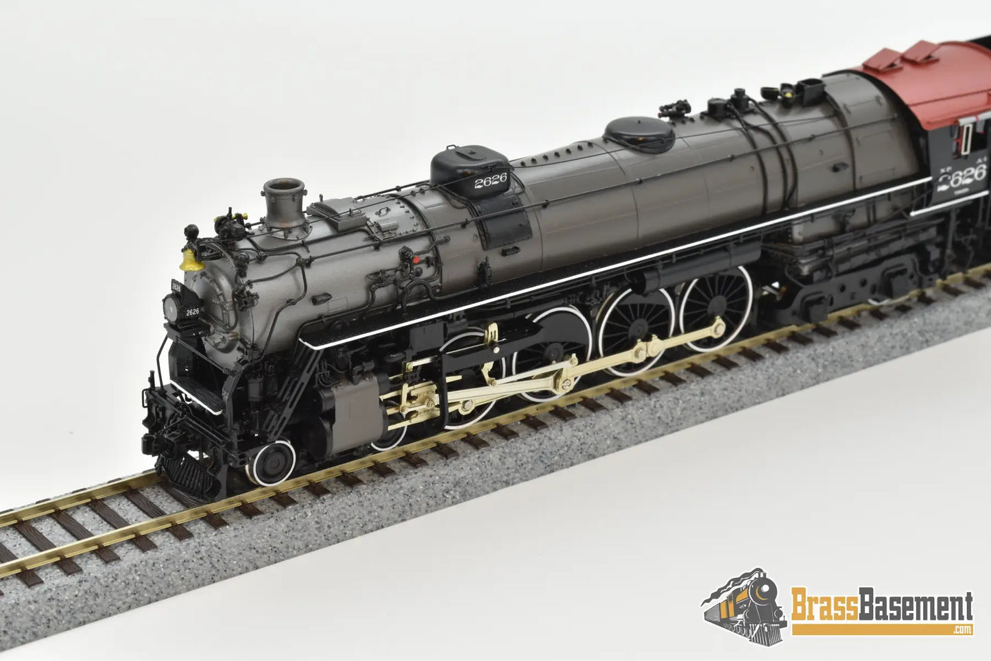 Ho Brass - W&R Northern Pacific Np 2626 A - 1 Ex - Timken Four Aces Version 2 Coal Steam