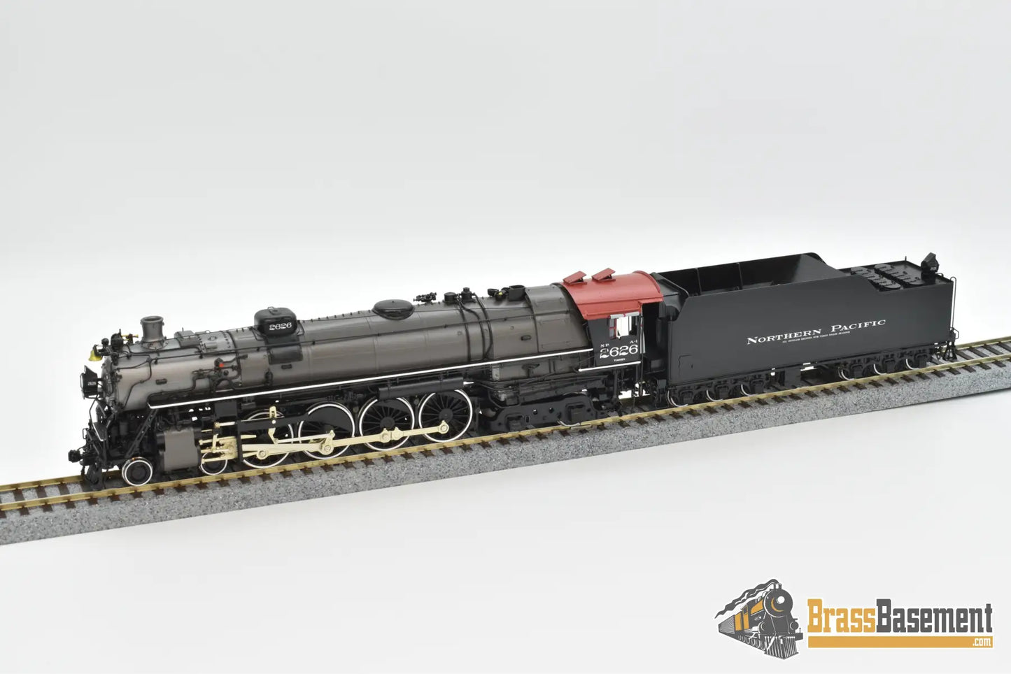 Ho Brass - W&R Northern Pacific Np 2626 A - 1 Ex - Timken Four Aces Version 2 Coal Steam