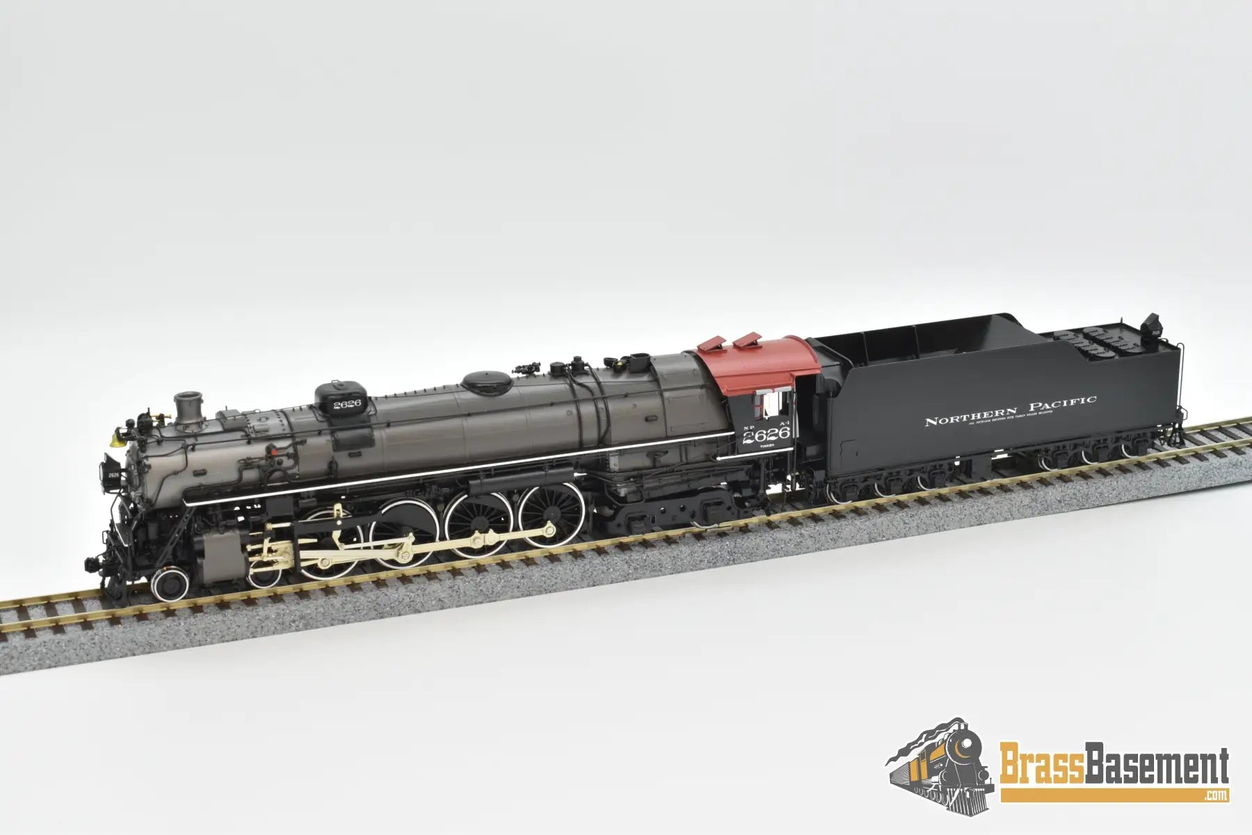 Ho Brass - W&R Northern Pacific Np 2626 A - 1 Ex - Timken Four Aces Version 2 Coal Steam