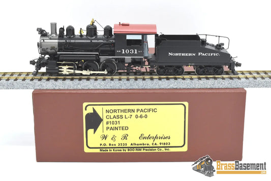 Ho Brass - W&R Northern Pacific Np L - 7 0 - 6 - 0 #1031 F/P Mint Steam