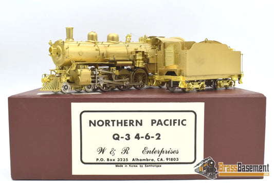 Ho Brass - W&R Northern Pacific Q - 3 4 - 6 - 2 Mint Condition Steam