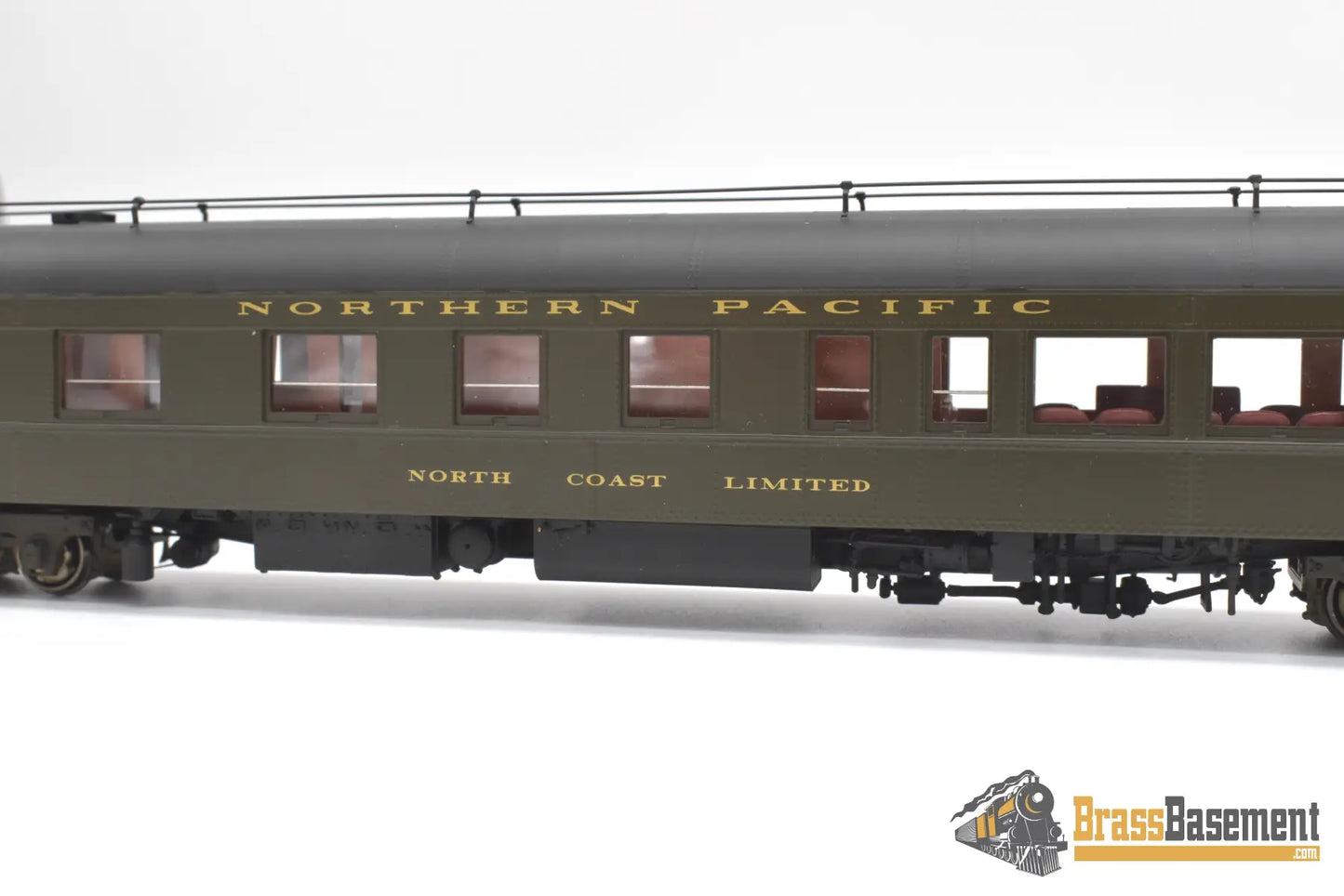 Ho Brass - W&R Np Northern Pacific Observation #1717 ’North Coast Limited’ Lighted Passenger