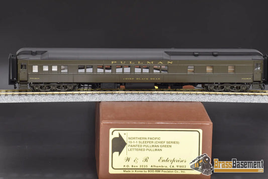 Ho Brass - W&R Pullman 10 - 1 - 1 ’Chief Black Bear’ Sleeper Green Passenger