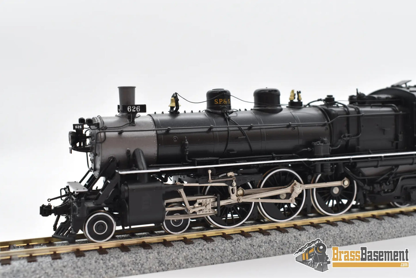 Ho Brass - W&R Spokane Portland & Seattle Sp&S H - 1 4 - 6 - 2 Version 1 #626 Mint Steam