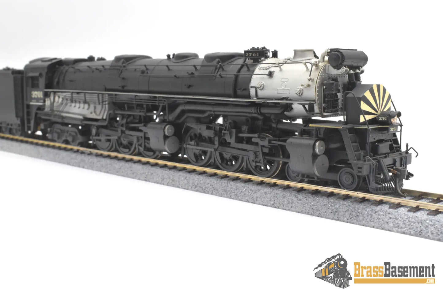 Ho Brass - Westside Drgw Rio Grande L-105 4-6-6-4 Nice Custom Paint As-Is Steam