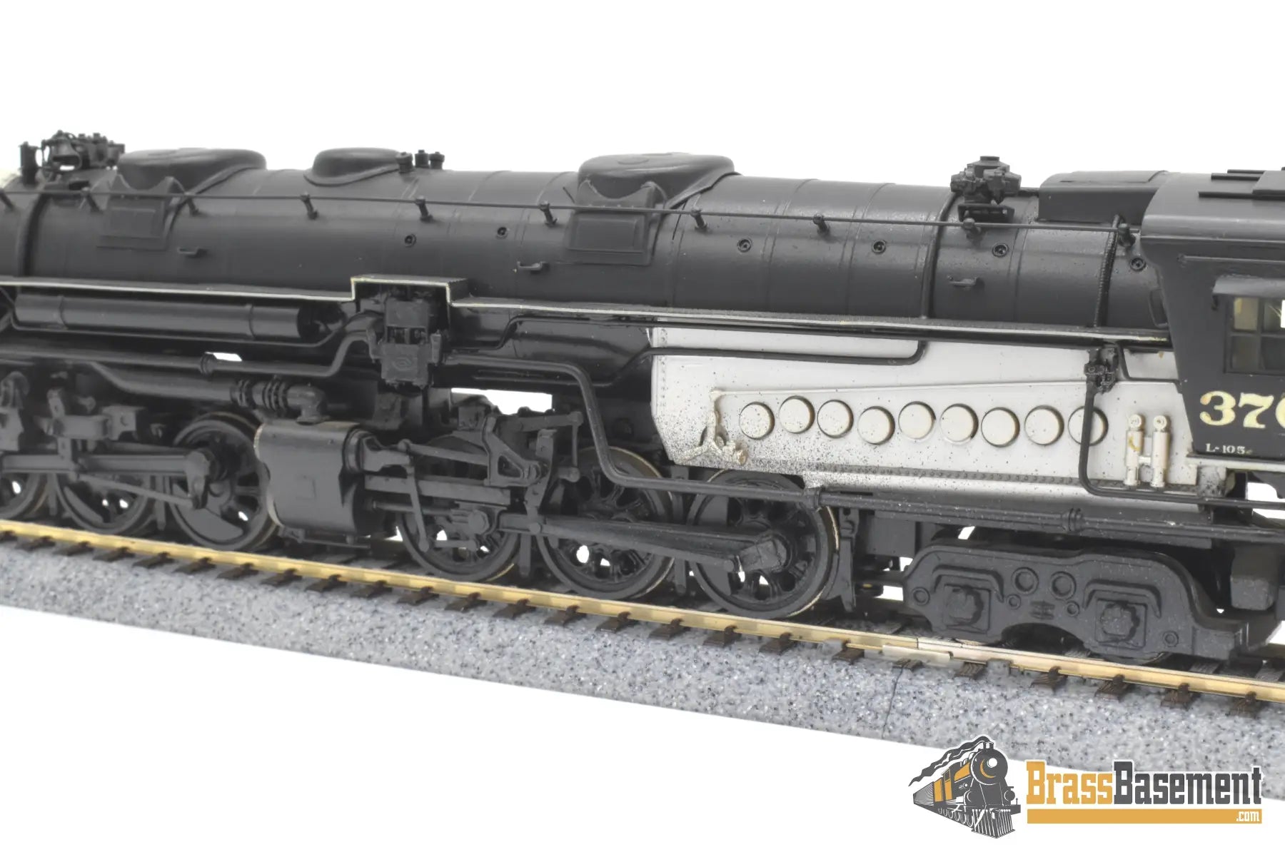 Ho Brass - Westside Drgw Rio Grande L-105 4-6-6-4 Nice Custom Paint As-Is Steam