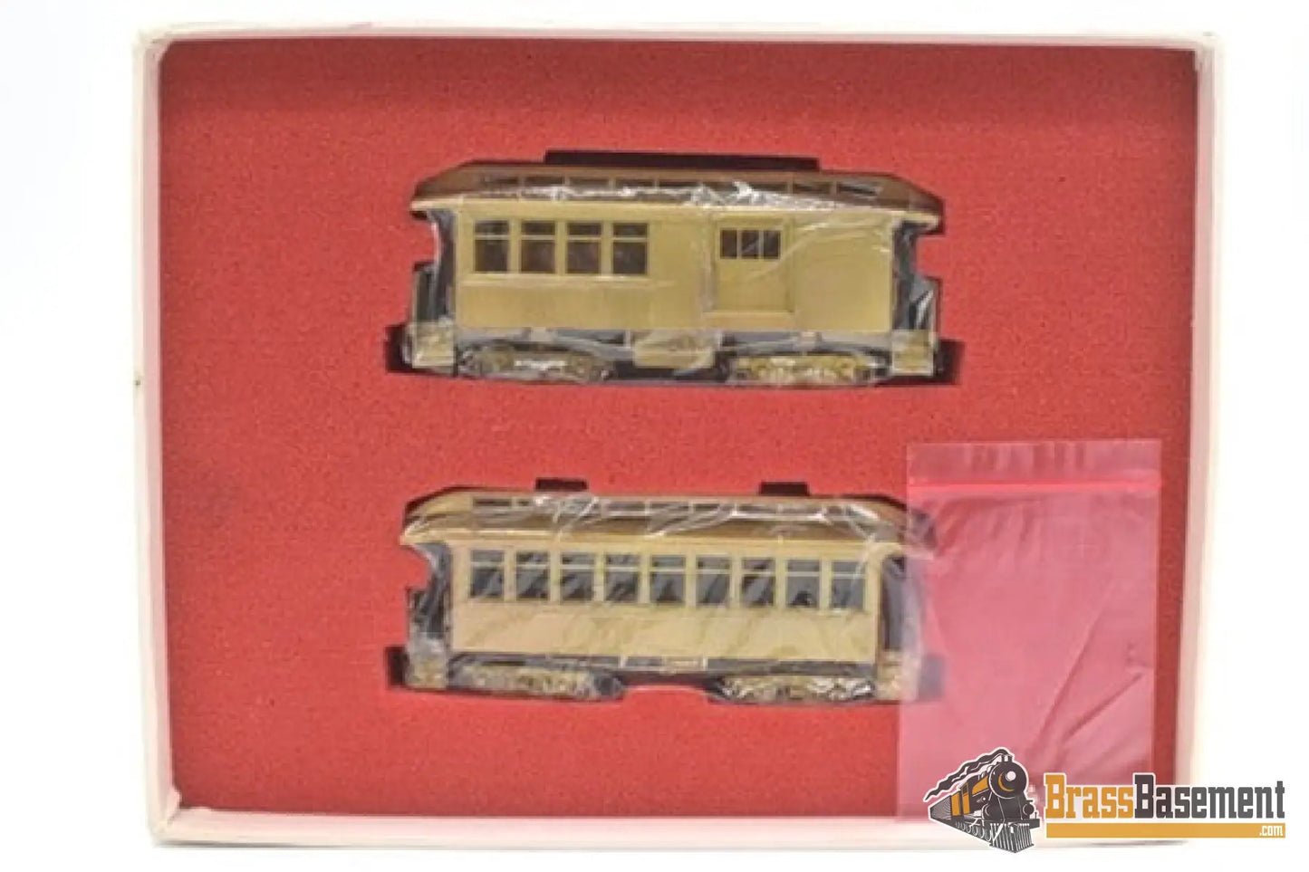 Ho Brass - Westside Sierra Railroad Short Coach And Combine Set Mint Passenger