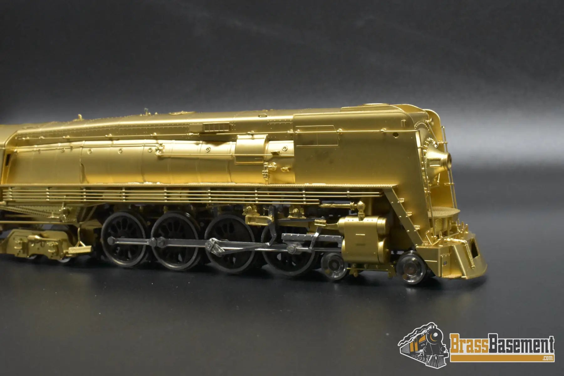 HO Brass - Westside Western Pacific WP 4-8-4 GS-64 - Unpainted - KTM 1981 Steam