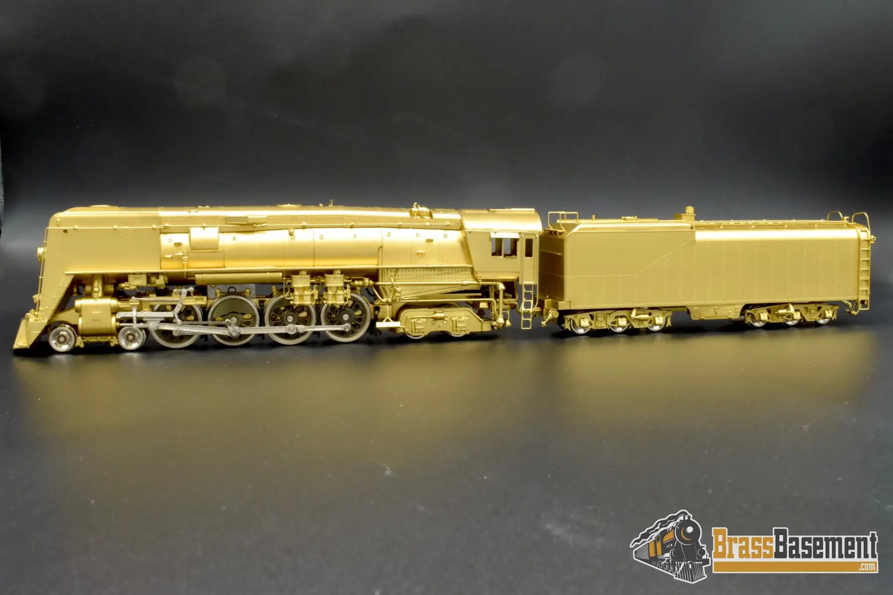 HO Brass - Westside Western Pacific WP 4-8-4 GS-64 - Unpainted - KTM 1981 Steam