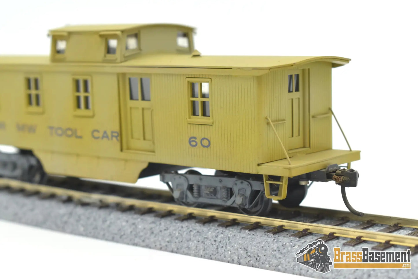 Ho Brass - Wmc Pennsylvania Rr Prr Tool Car Custom Paint Yellow Freight