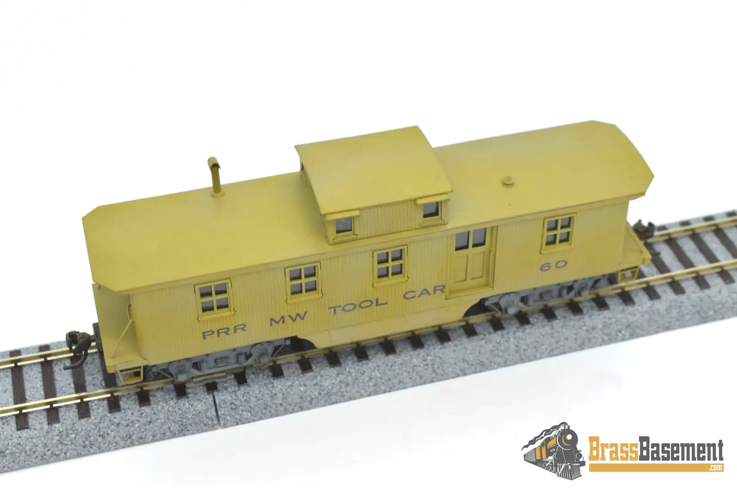 Ho Brass - Wmc Pennsylvania Rr Prr Tool Car Custom Paint Yellow Freight