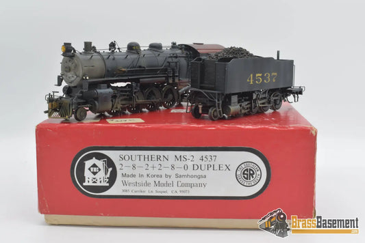 Ho Brass - Wmc Southern Ms - 2 #4537 2 - 8 - 2 + 2 - 8 - 0 Duplex Steam