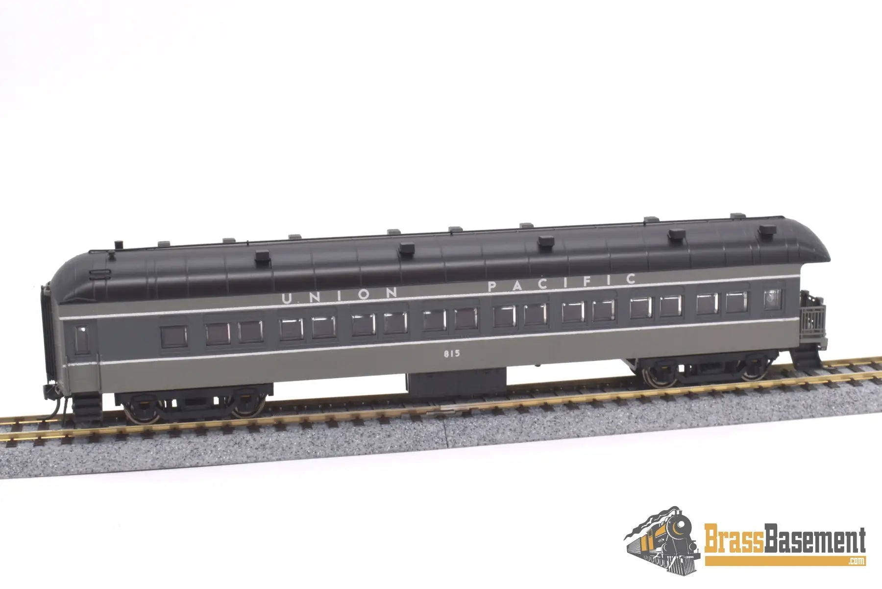 Ho Plastic - Golden Gate Depot Union Pacific Up Harriman Passenger Car Set 8 Pack Two - Tone Gray