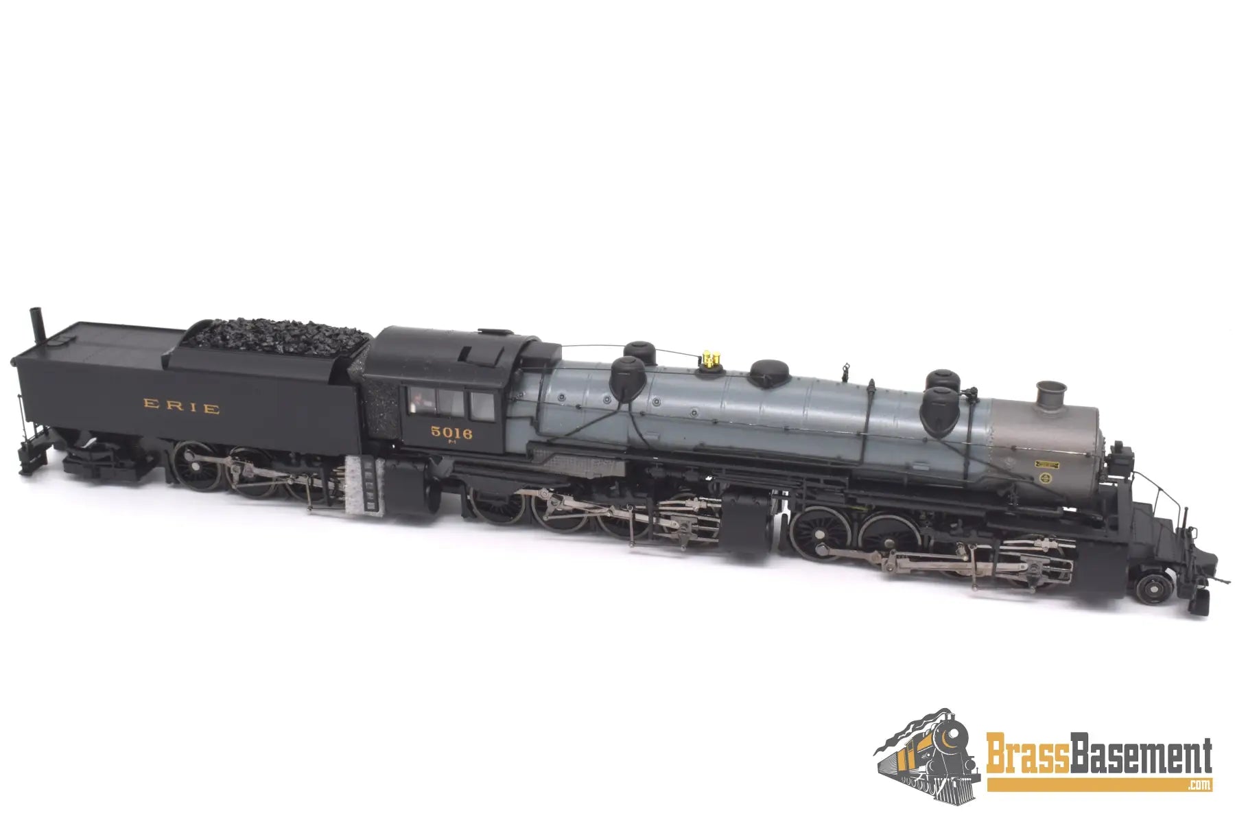 Ho Scale Plastic - Mth 2 - 8 - 8 - 8 - 2 Triplex Steam Engine #5016 Russian Iron Boiler W/Proto -