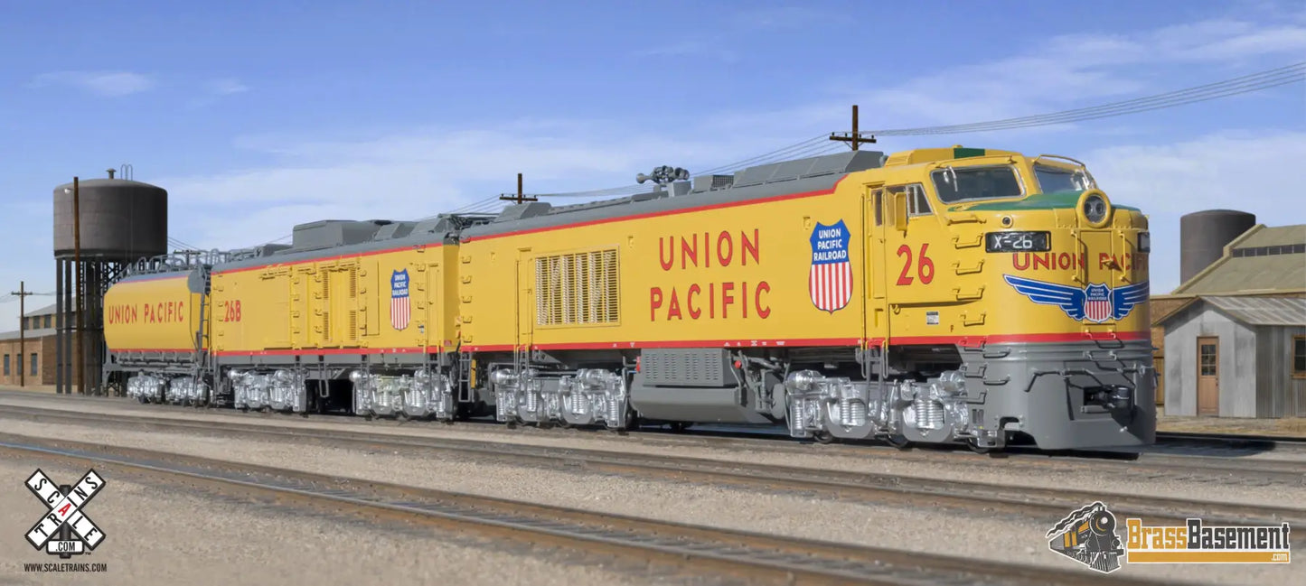 Ho Scale - Scaletrains Sxt Museum Quality Union Pacific Ge 8500 Horsepower ’Big Blow’ Turbine