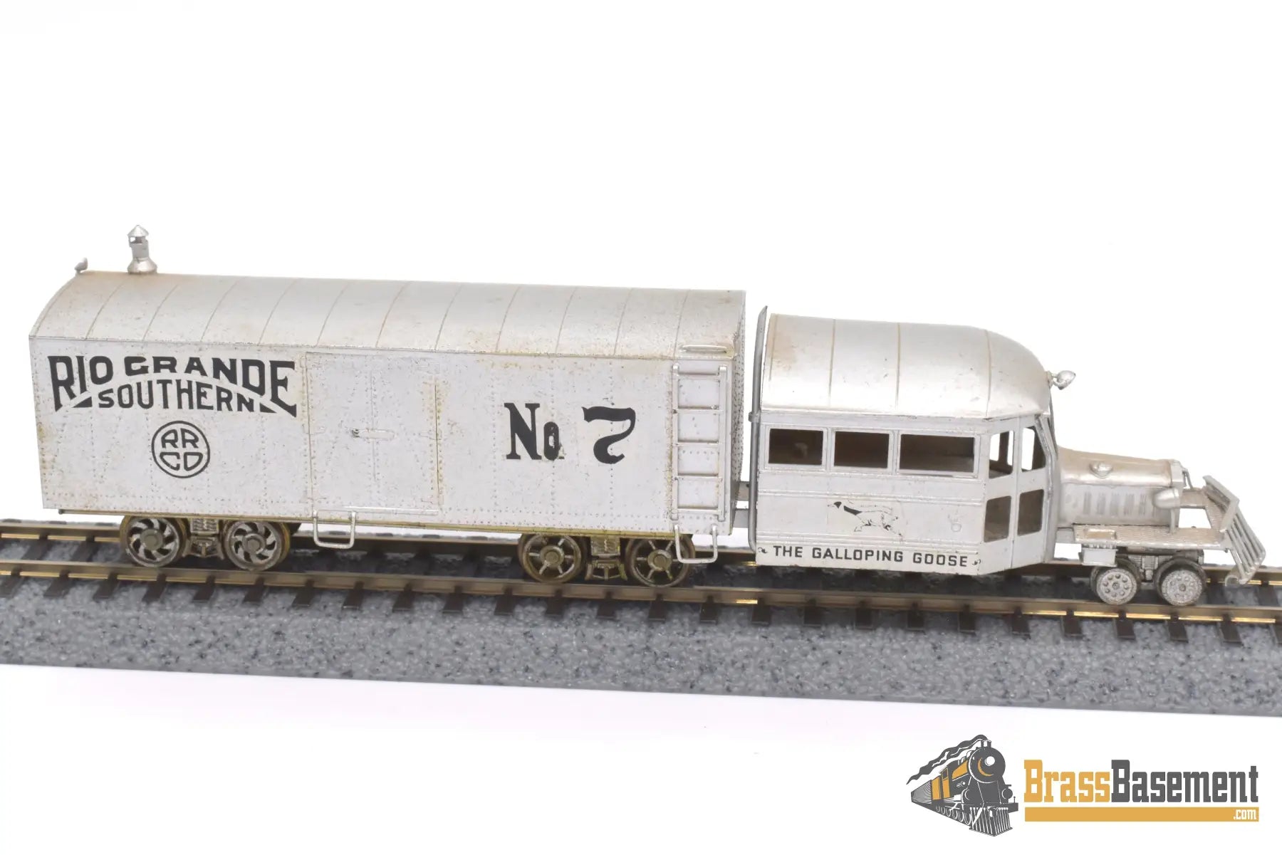 Hon3 Brass - Balboa Rio Grande Southern Rgs Galloping Goose #7 Freight Version C/P Diesel