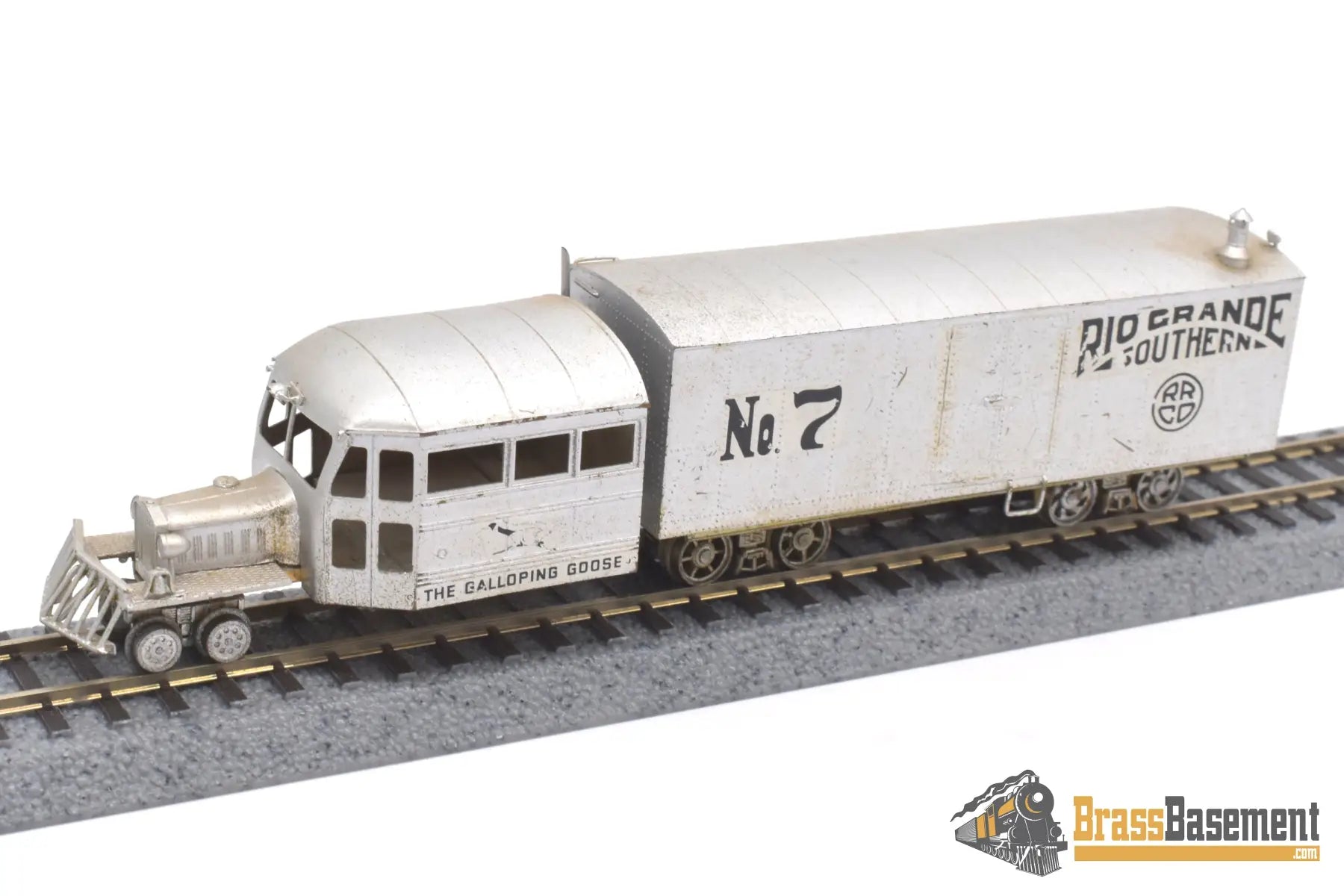 Hon3 Brass - Balboa Rio Grande Southern Rgs Galloping Goose #7 Freight Version C/P Diesel