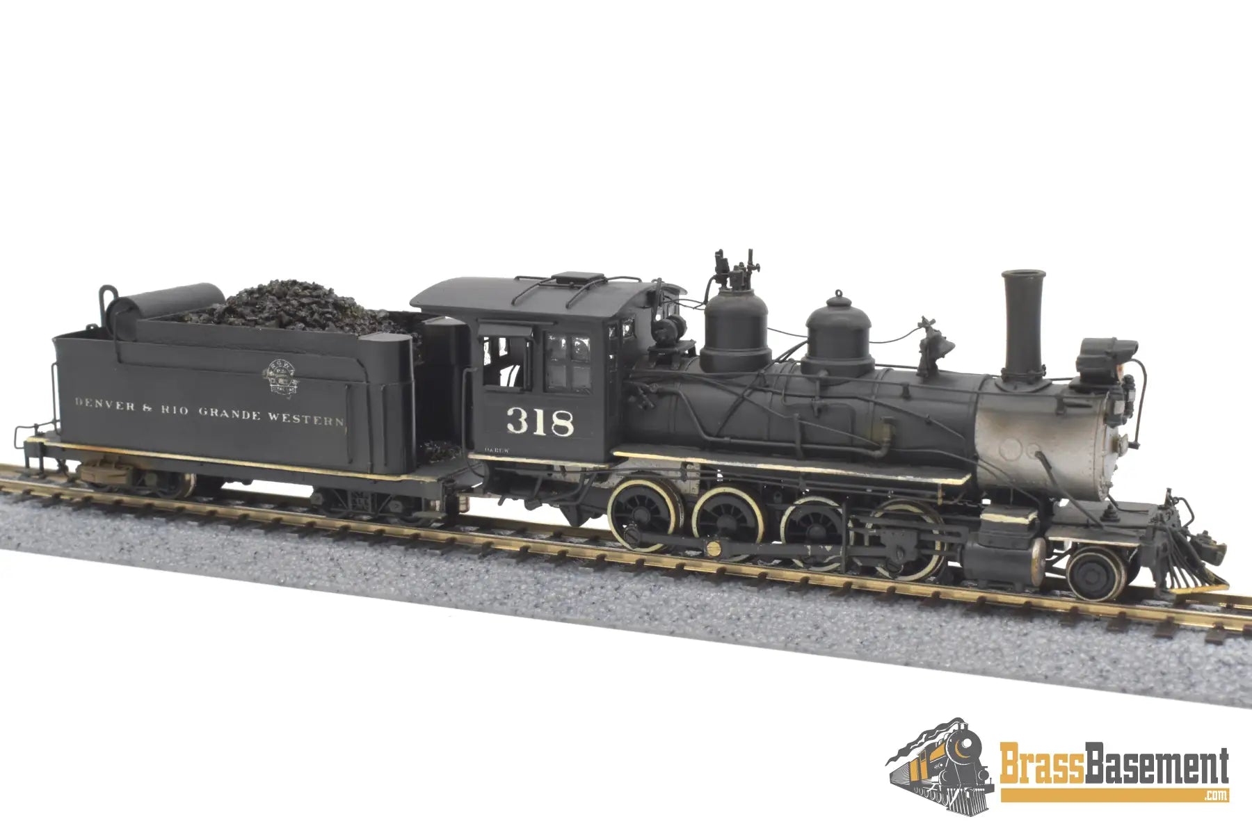 Hon3 Brass - Key Imports C - 18 2 - 8 - 0 #318 Custom Painted Not Running Steam