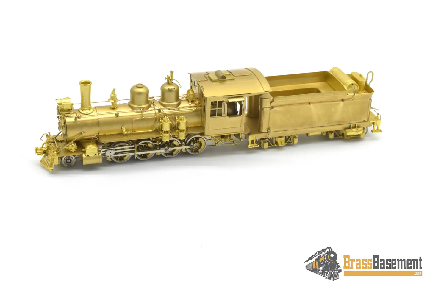 HOn3 Brass - Key Imports Rio Grande DRGW C-18 2-8-0 #318 - Unpainted Mint 1985 Steam