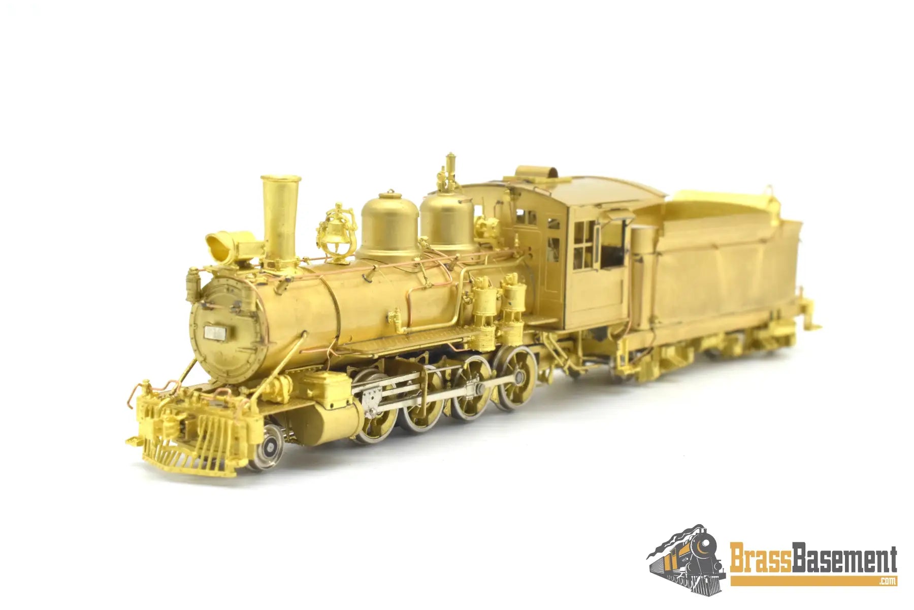 HOn3 Brass - Key Imports Rio Grande DRGW C-18 2-8-0 #318 - Unpainted Mint 1985 Steam