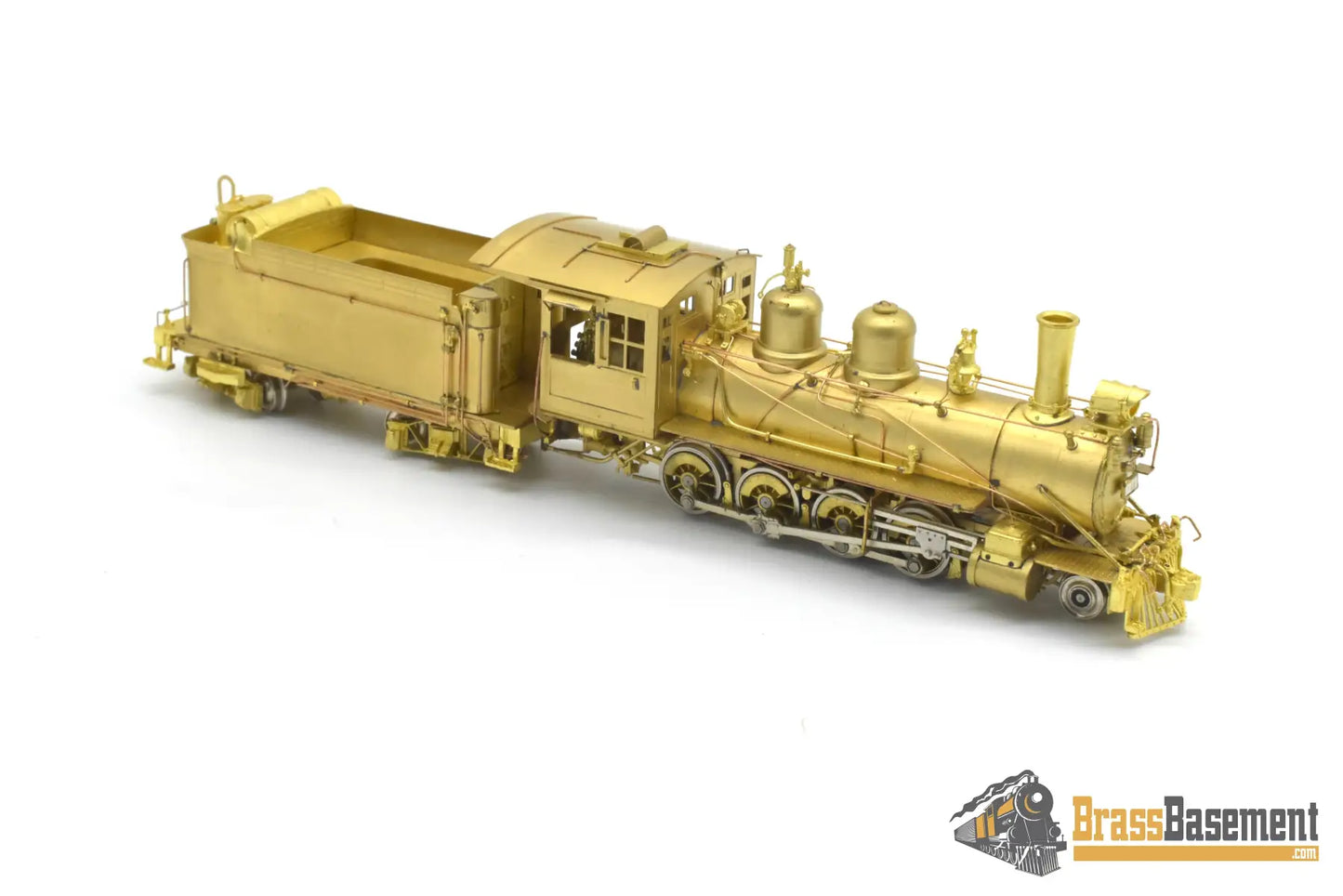 HOn3 Brass - Key Imports Rio Grande DRGW C-18 2-8-0 #318 - Unpainted Mint 1985 Steam