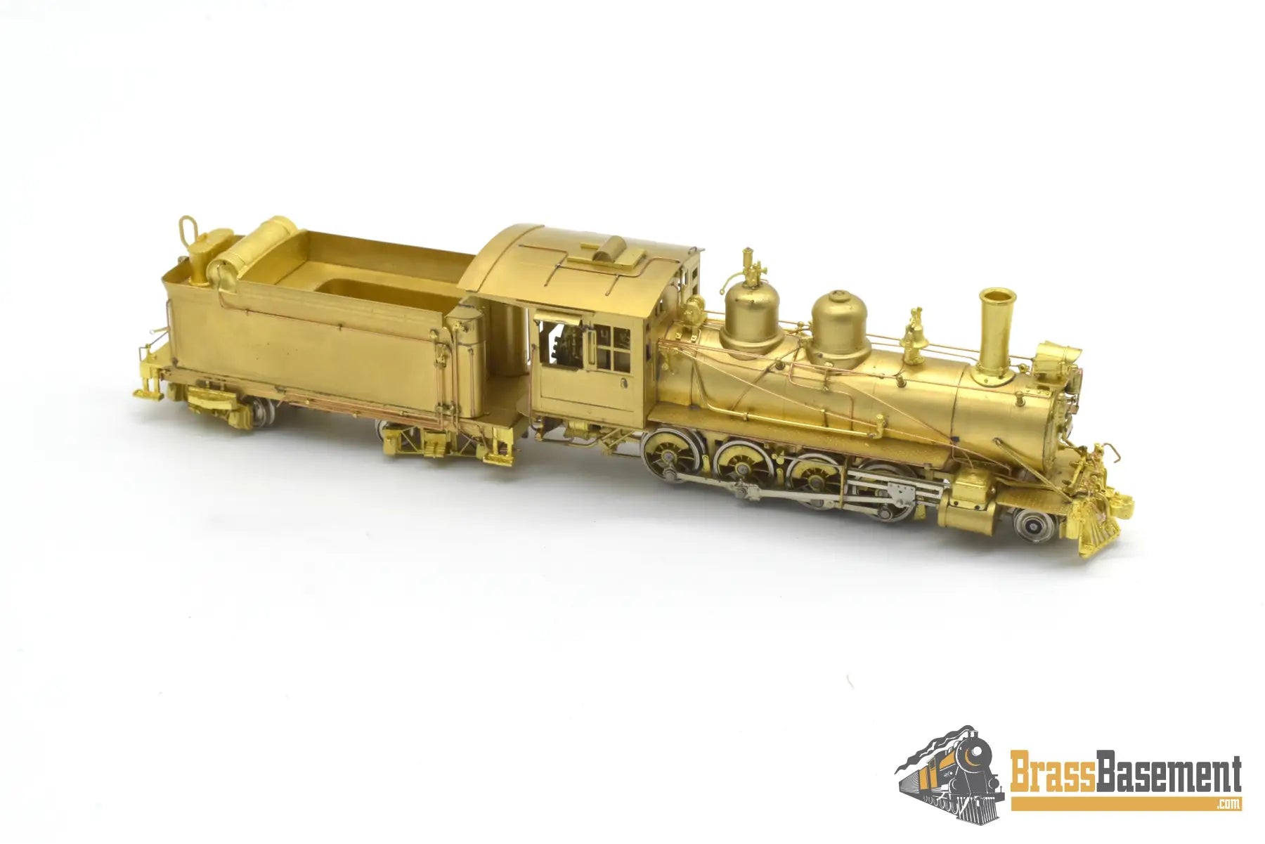 HOn3 Brass - Key Imports Rio Grande DRGW C-18 2-8-0 #318 - Unpainted Mint 1985 Steam