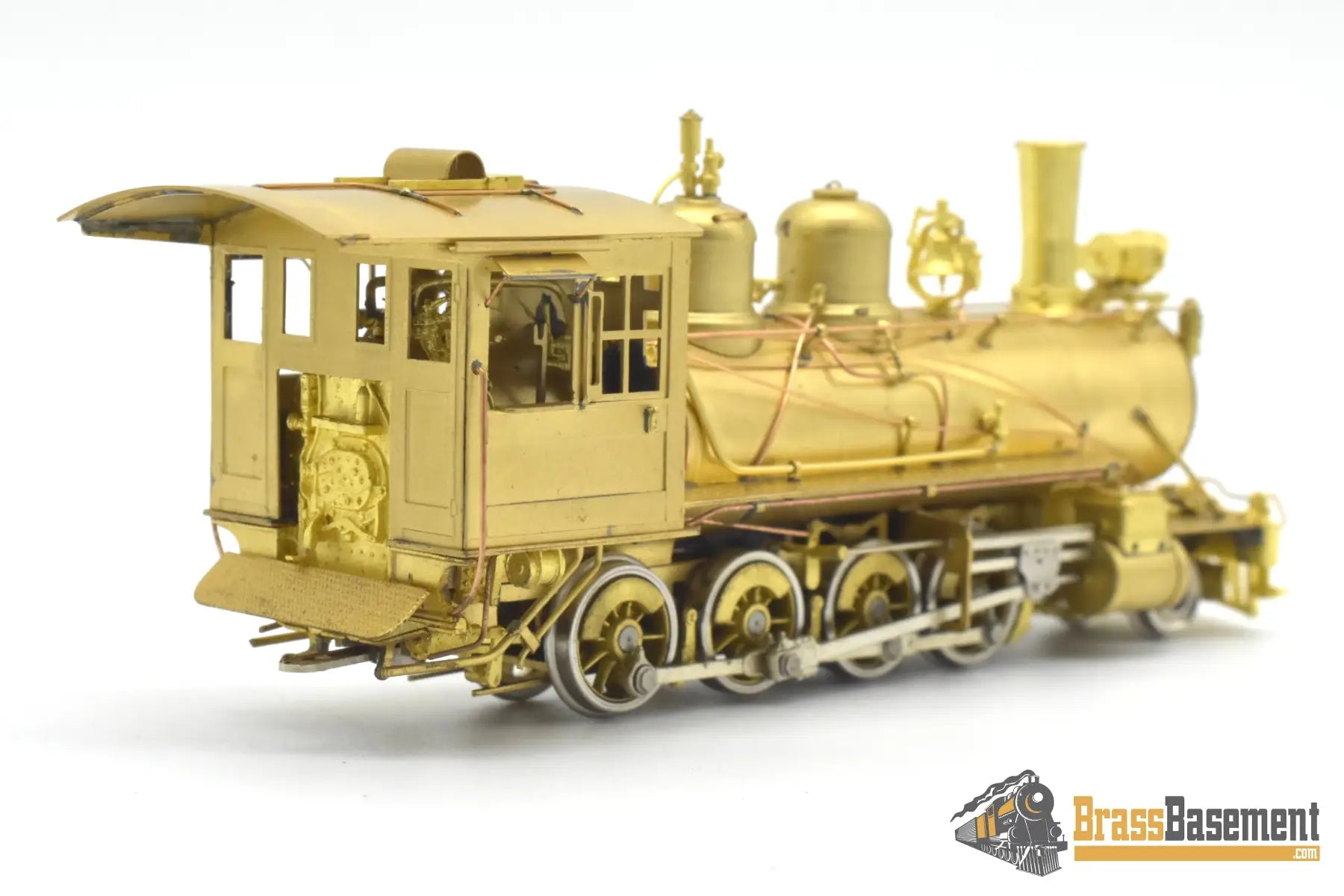 HOn3 Brass - Key Imports Rio Grande DRGW C-18 2-8-0 #318 - Unpainted Mint 1985 Steam