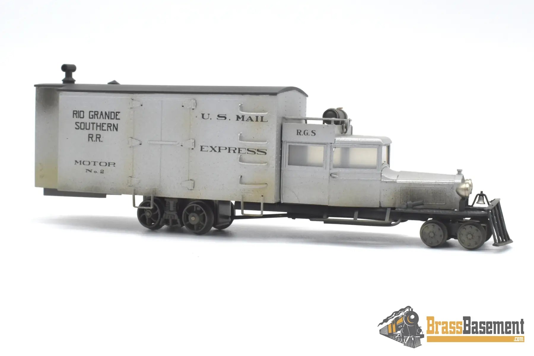 Hon3 Brass - Lambert Rio Grande Southern Rgs Galloping Goose #2 Freight Mail F/P 1982 Japan Diesel